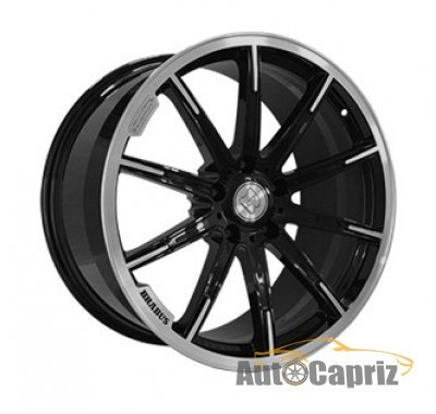 Диски Replica MR1028 Gloss-Black-Whith-Matte-Polished_Forged R21 W10.5 PCD5x130 ET24 DIA84.1